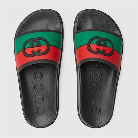 gucci women pool slides|Gucci slides women size 36.